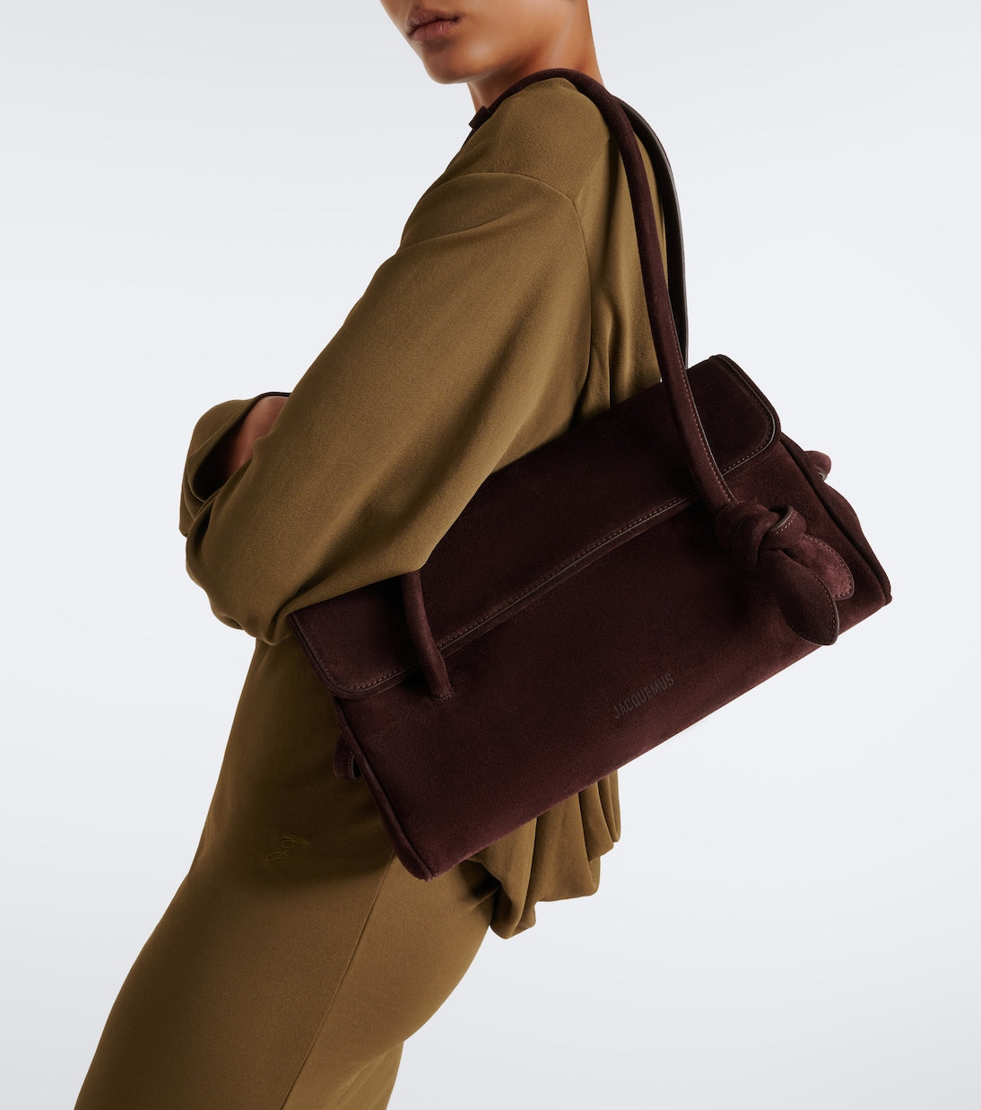 Jacquemus - Turismo Long suede shoulder bag