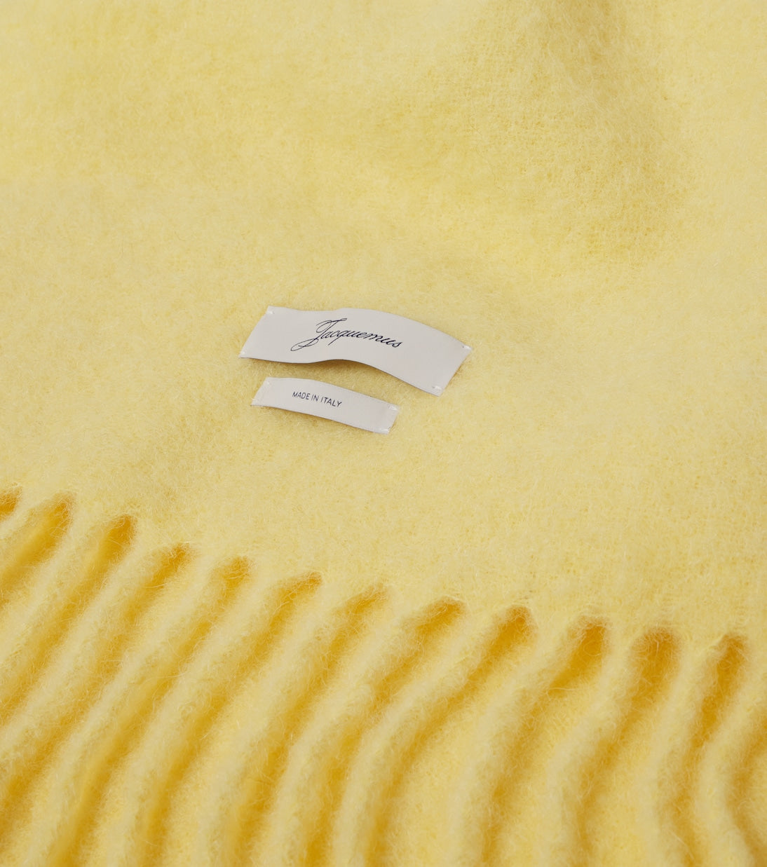 Jacquemus - Carro alpaca, mohair, and wool-blend scarf