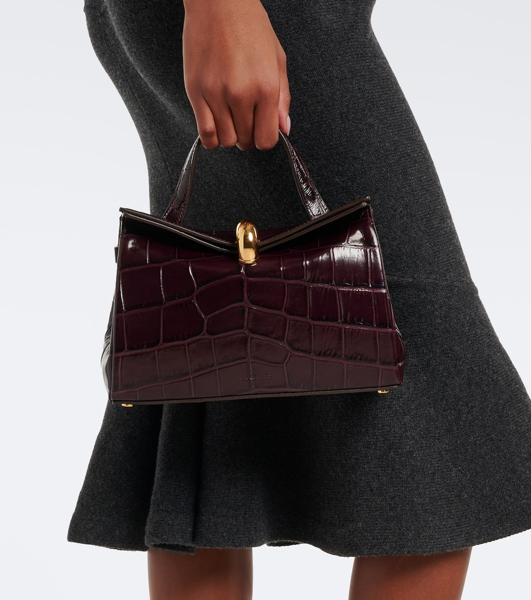 Jacquemus - Valérie Small leather top-handle bag