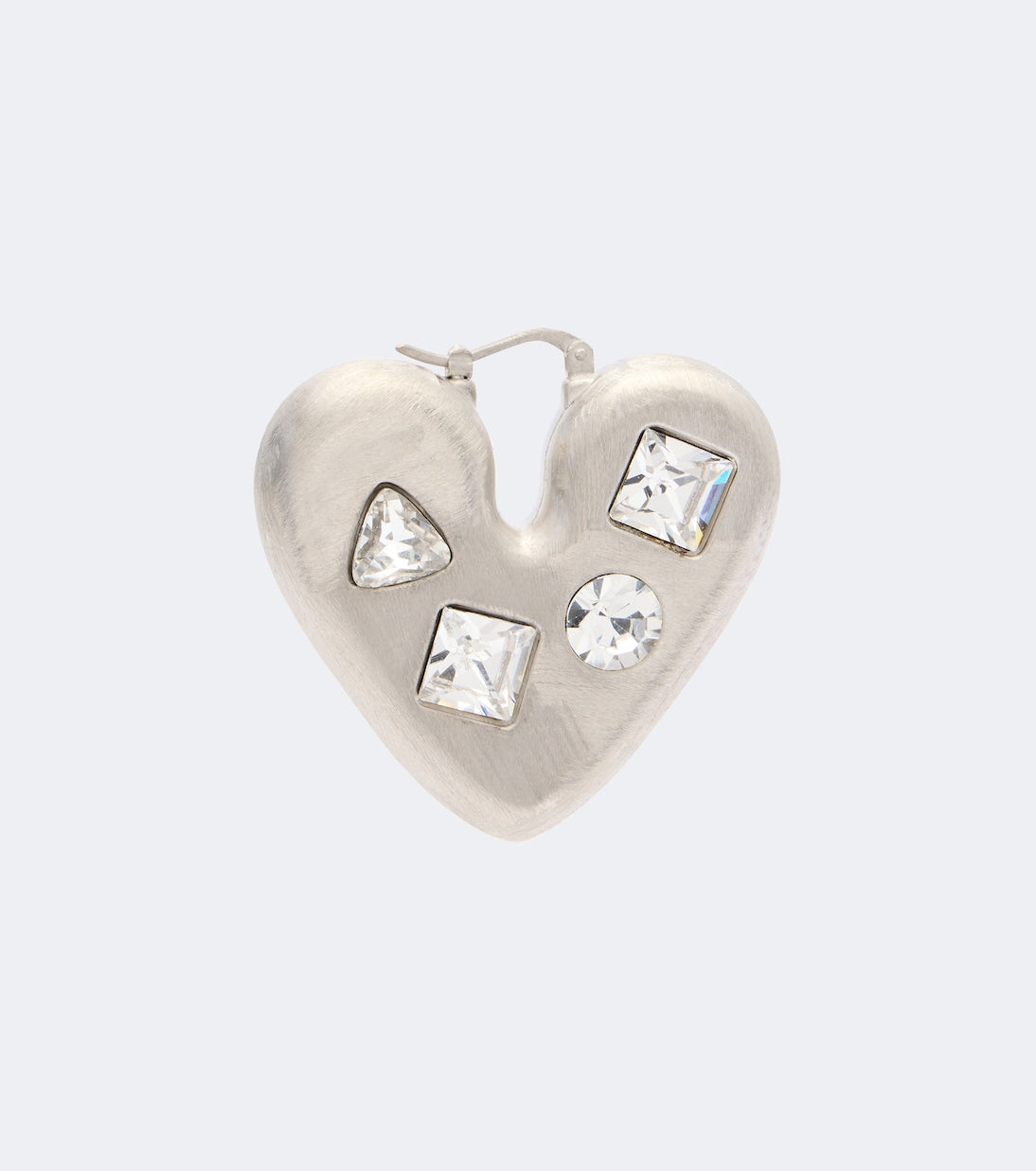 Jacquemus - Coeur embellished earrings