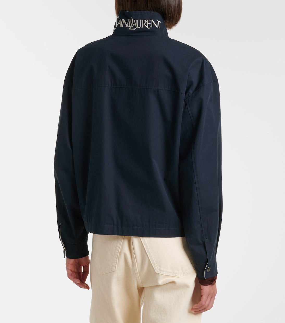 Saint Laurent - Reversible cotton blouson jacket