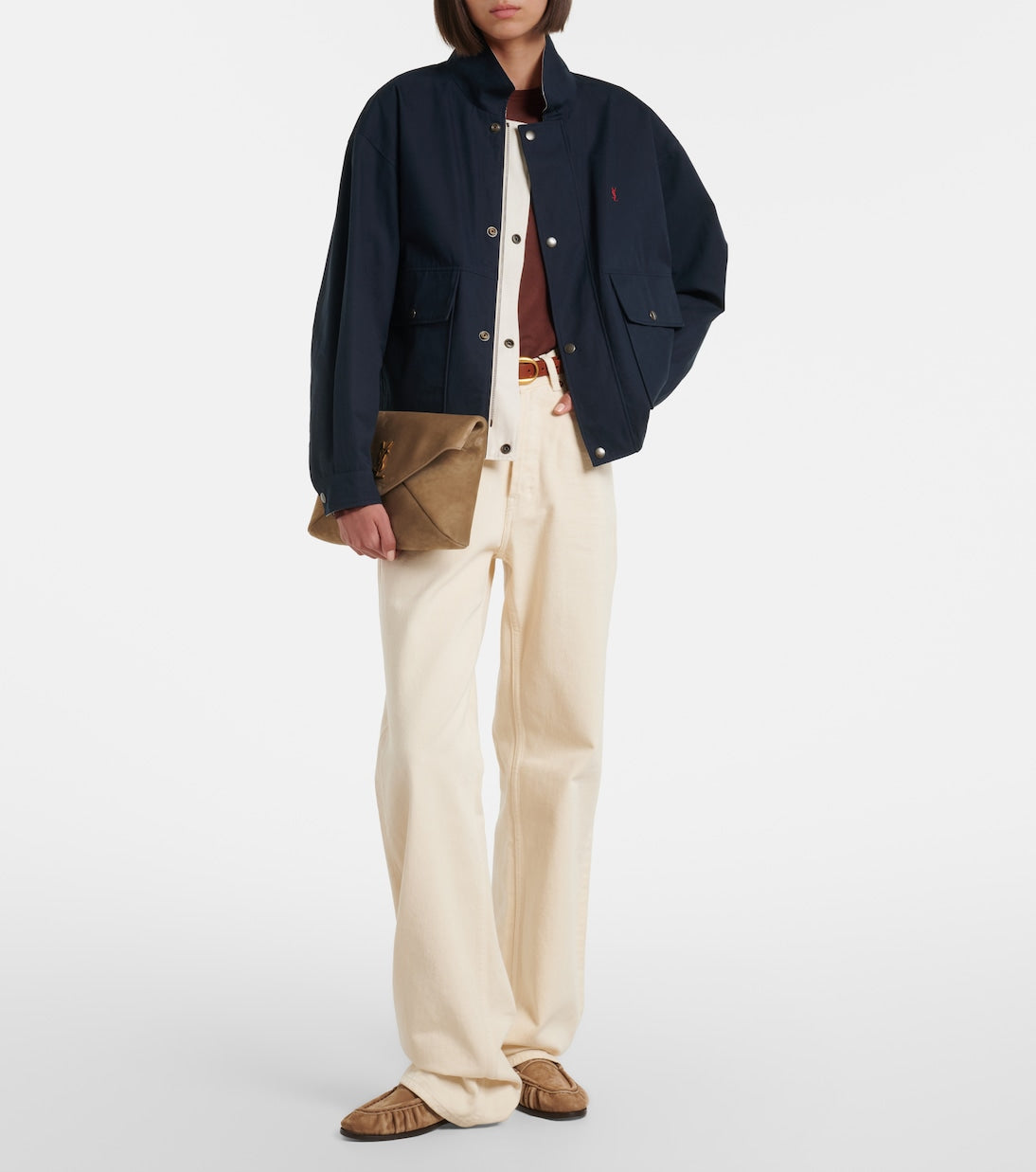 Saint Laurent - Reversible cotton blouson jacket