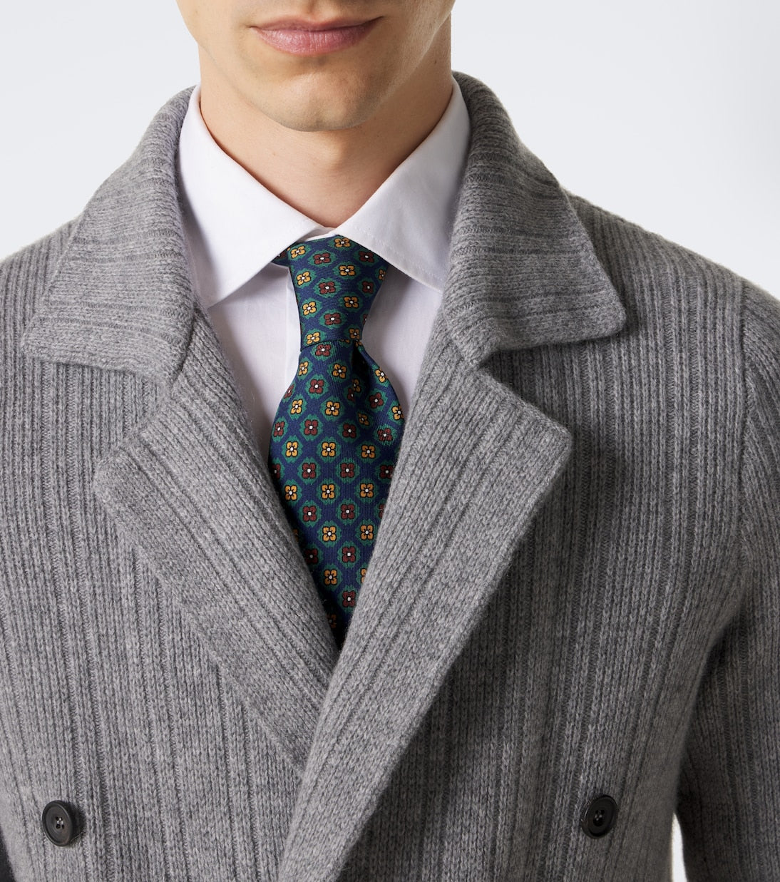 Rubinacci - Printed silk tie