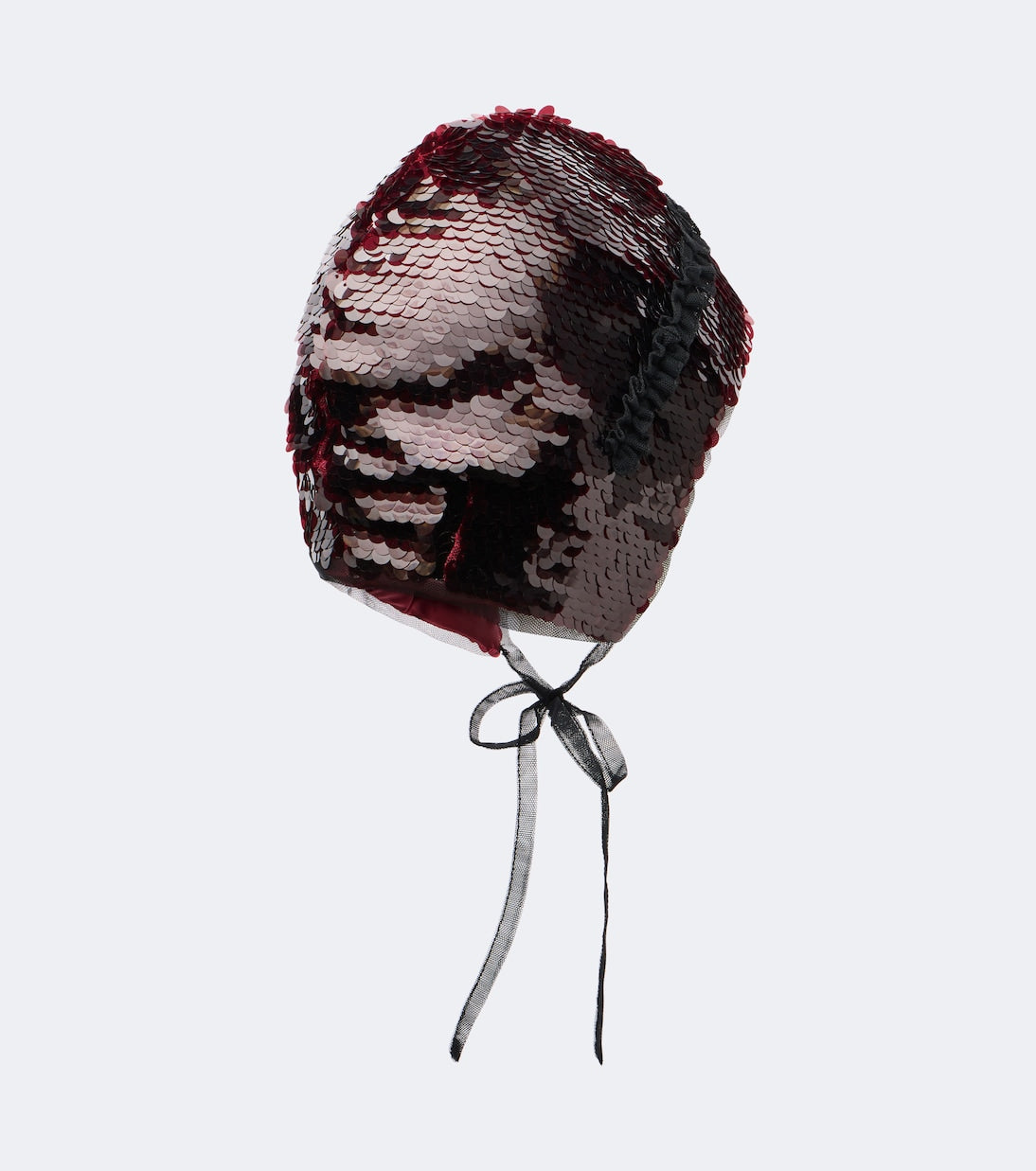 Simone Rocha - Sequined tulle-trimmed hood