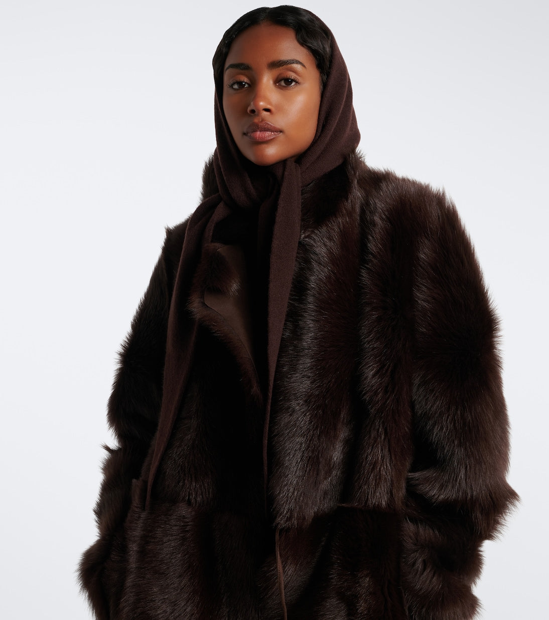Nour Hammour - Niale cashmere hood