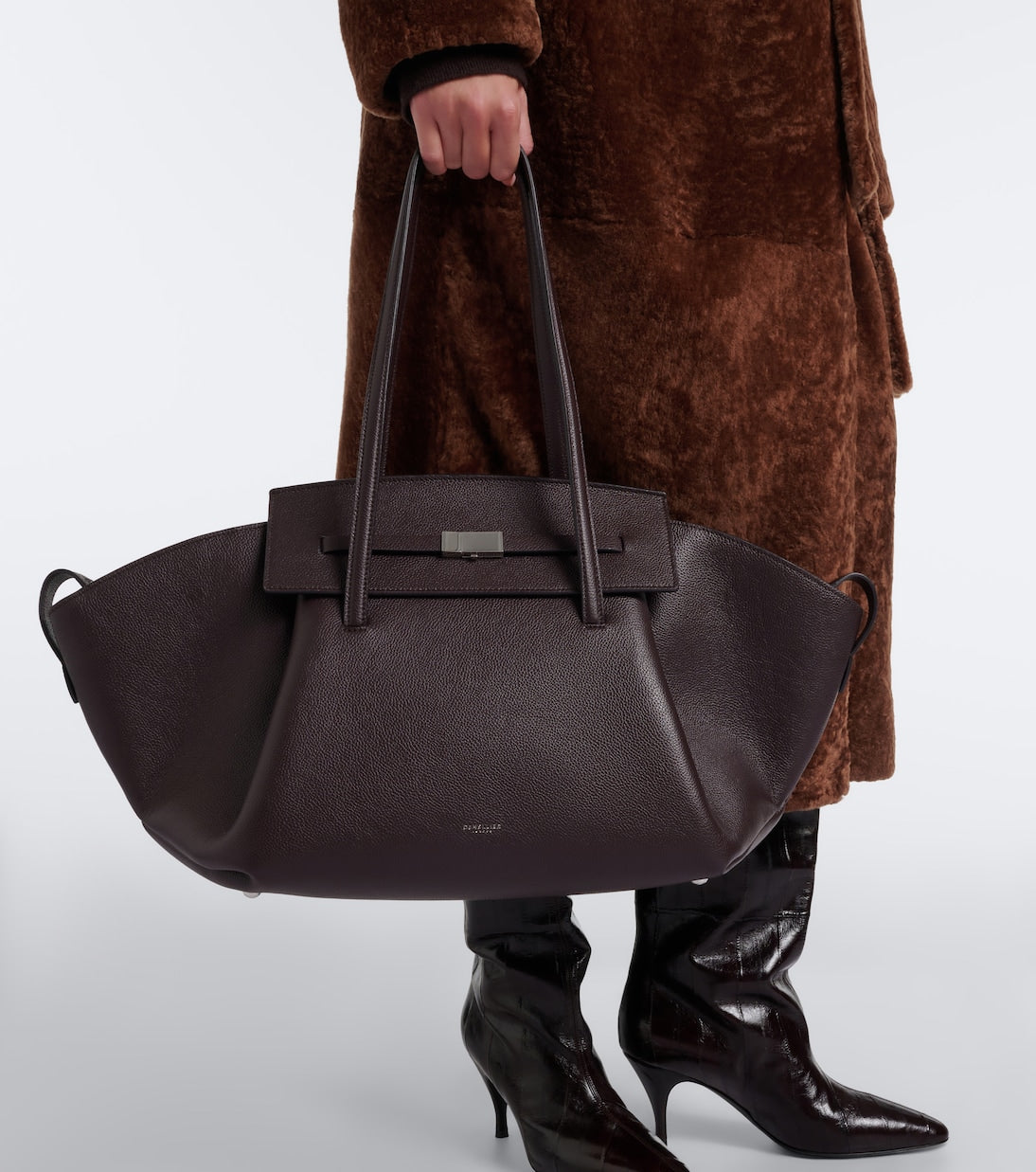DeMellier - Brooklyn Large leather shoulder bag