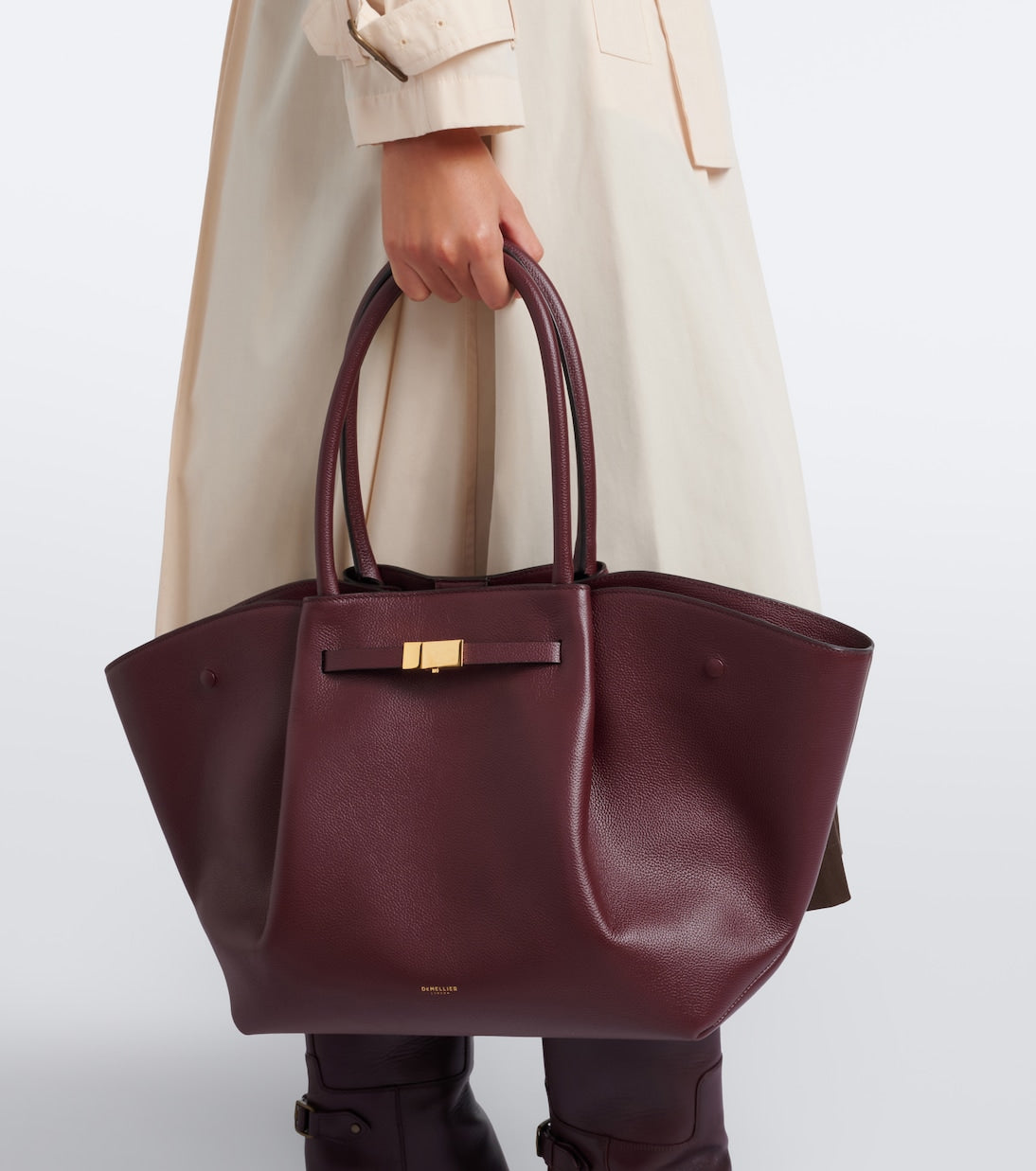 DeMellier - New York Medium leather tote bag