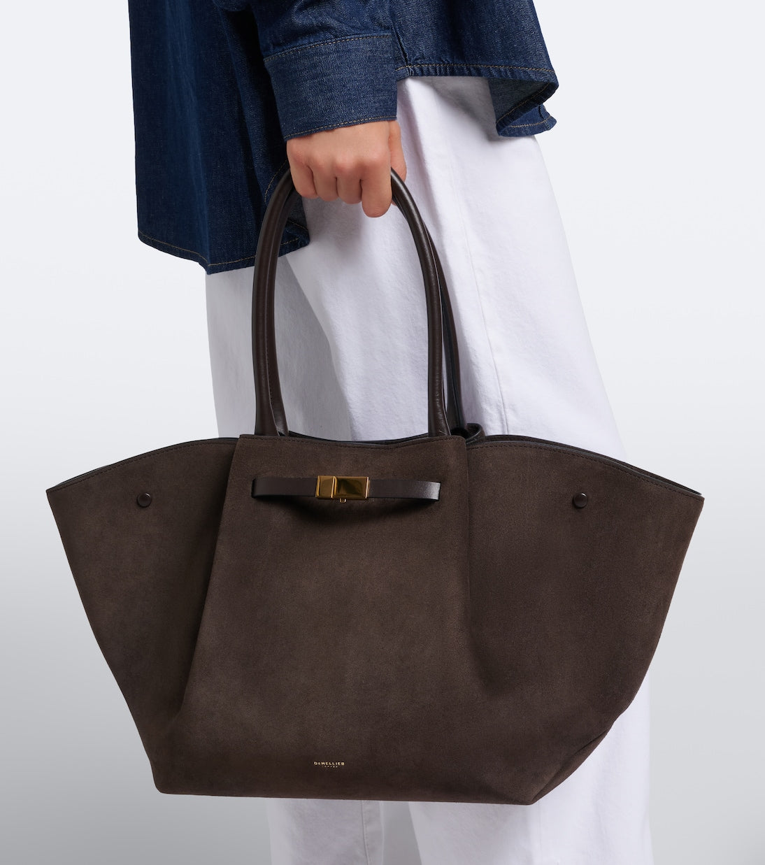 DeMellier - New York Medium suede tote bag