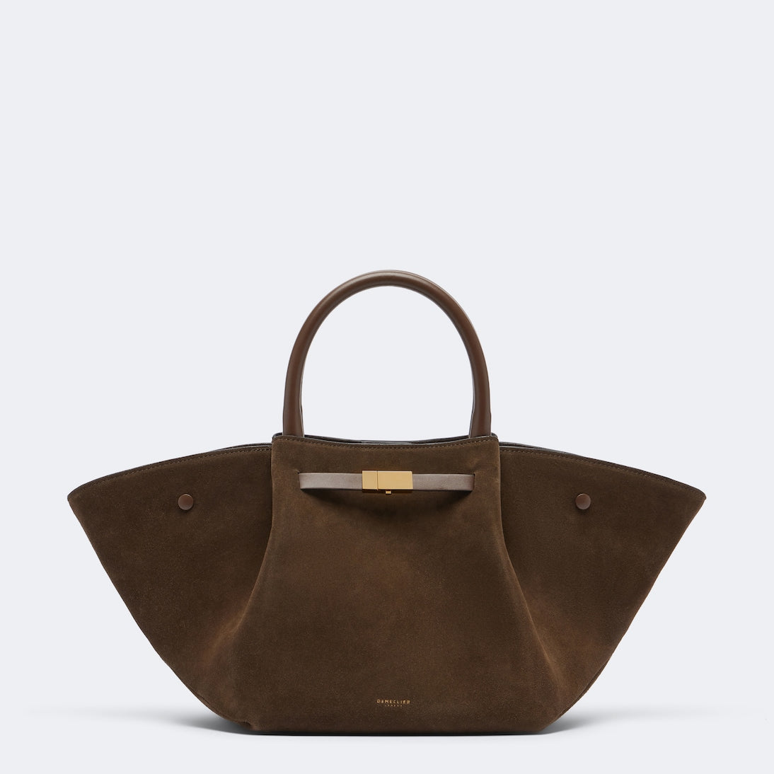 DeMellier - New York Midi suede top-handle bag