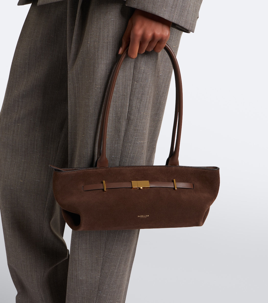 DeMellier - New York suede shoulder bag