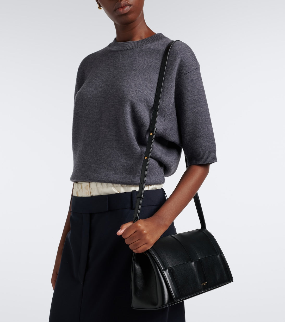 DeMellier - Florence Small leather top-handle bag