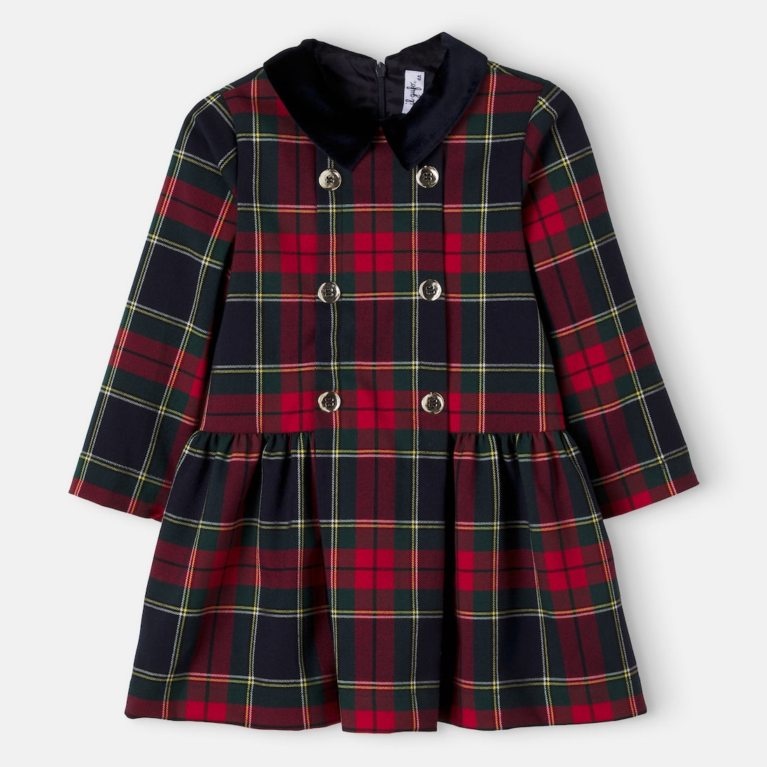 Il Gufo - Plaid dress