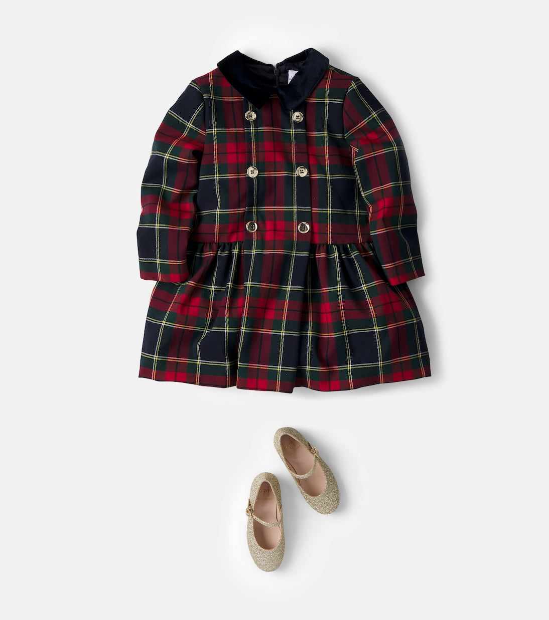 Il Gufo - Plaid dress