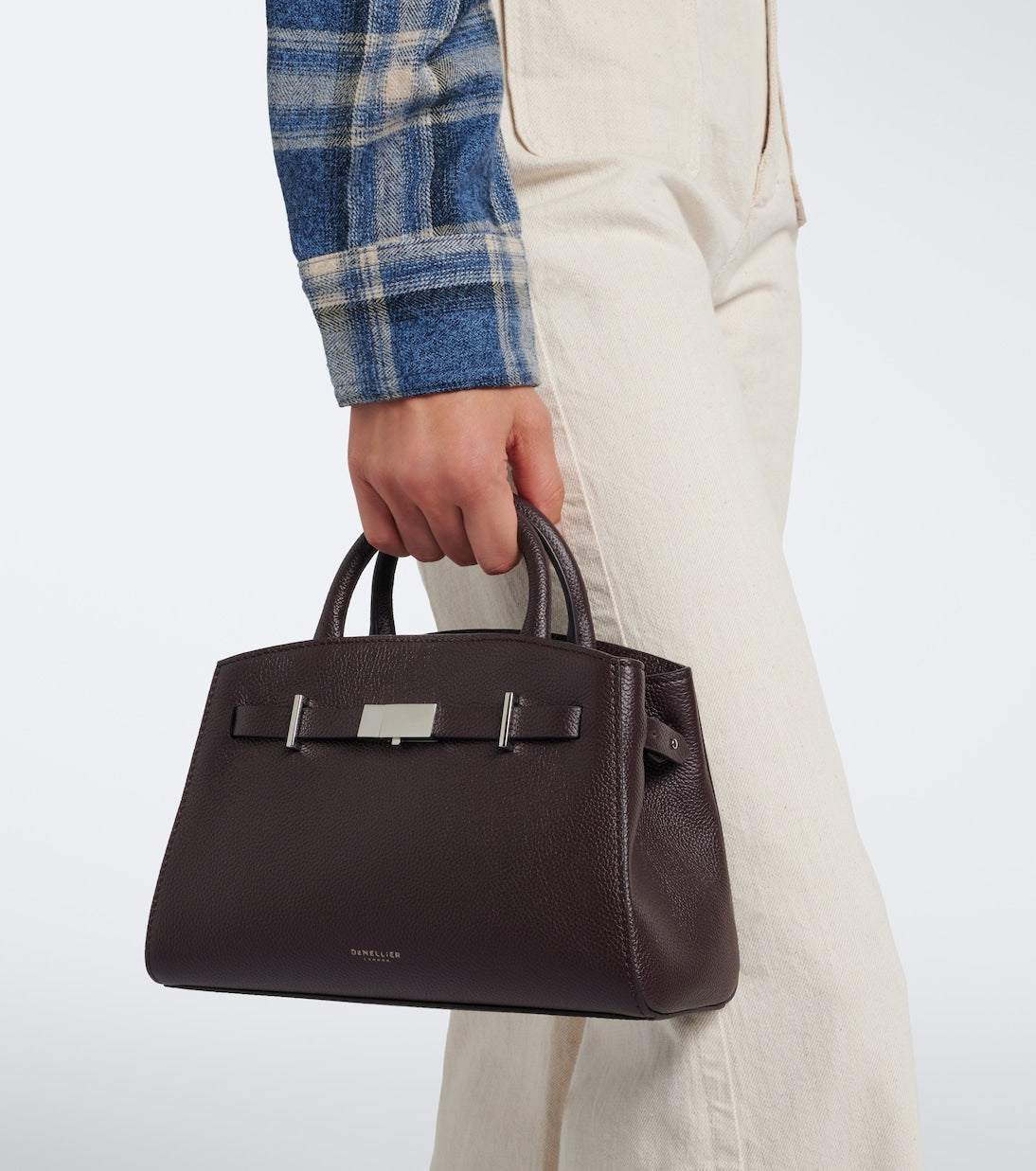 DeMellier - Hudson Small leather top-handle bag