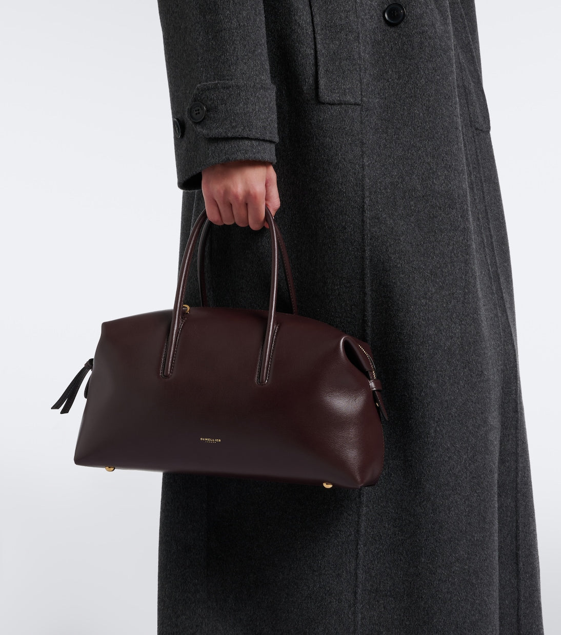 DeMellier - Stockholm Midi leather top-handle bag