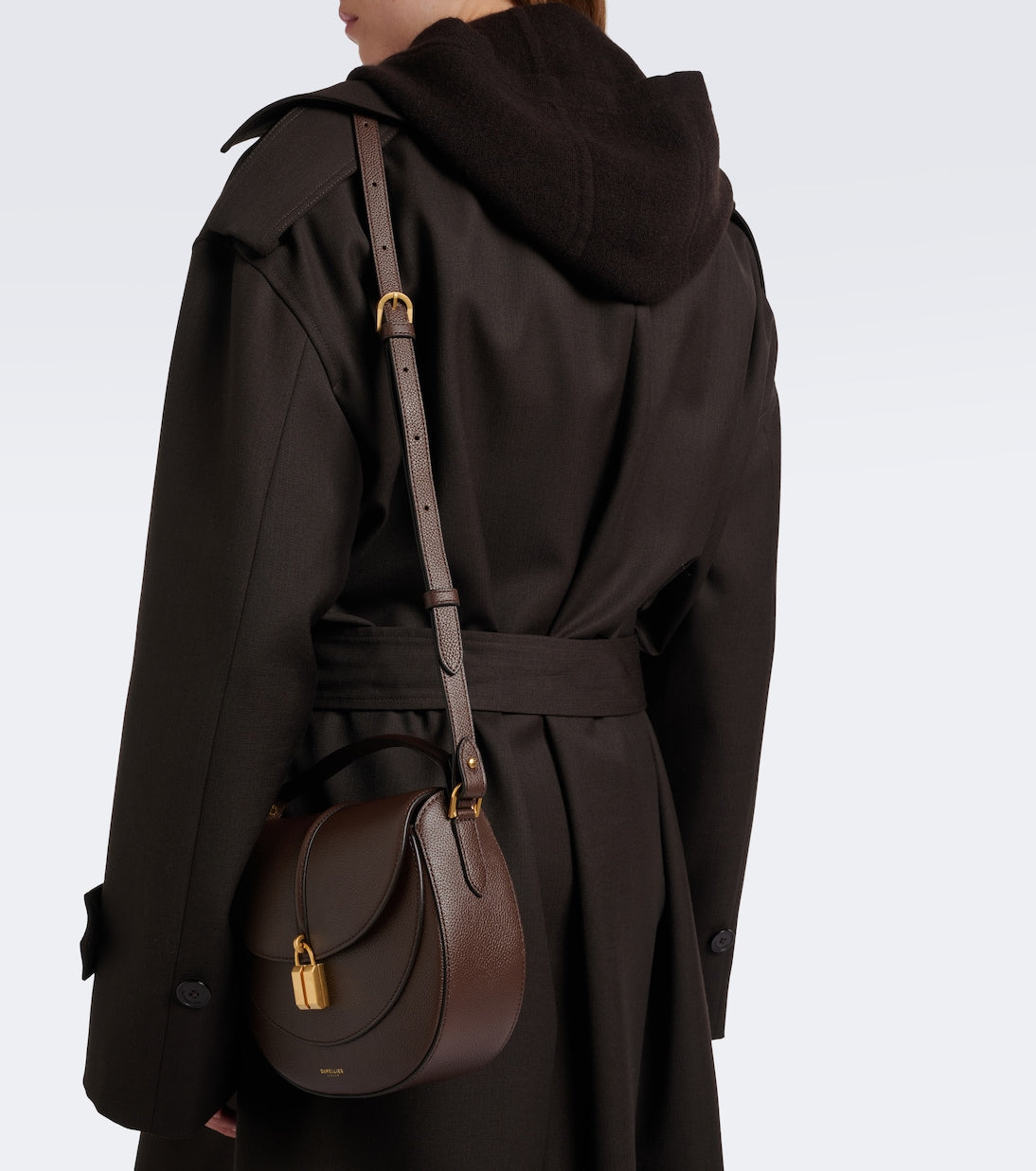 DeMellier - Siena Saddle Small leather shoulder bag