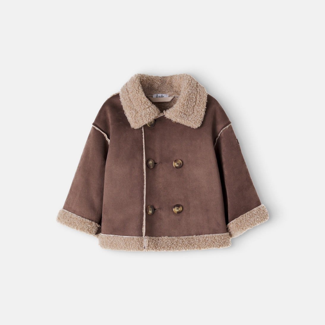 Il Gufo - Baby double-breasted jacket