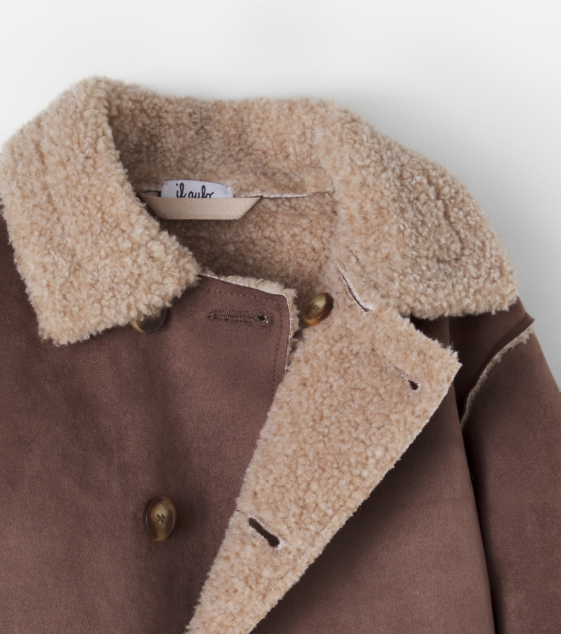Il Gufo - Baby double-breasted jacket
