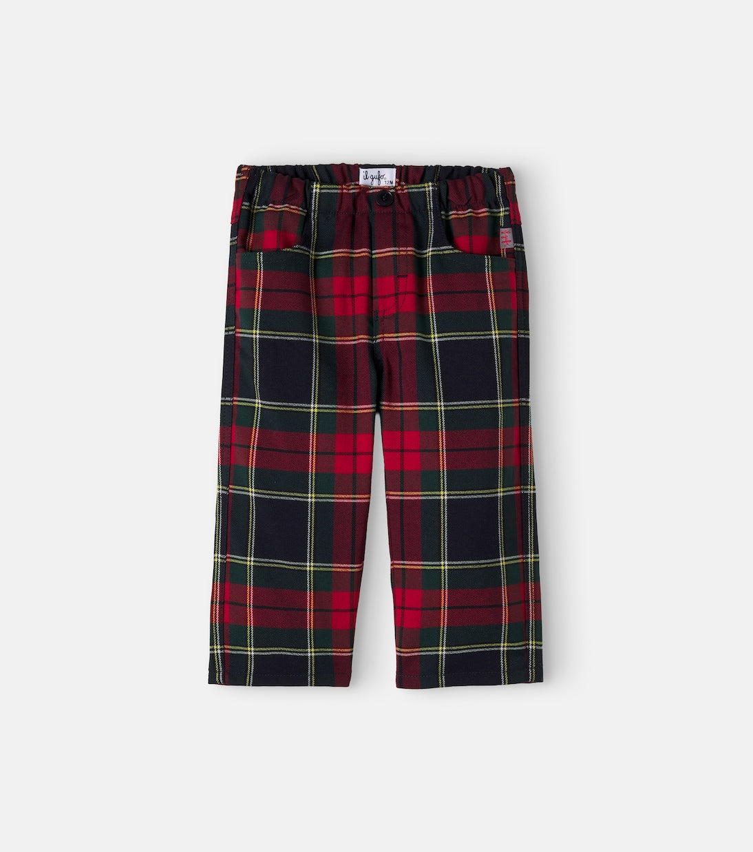Il Gufo - Baby checked pants