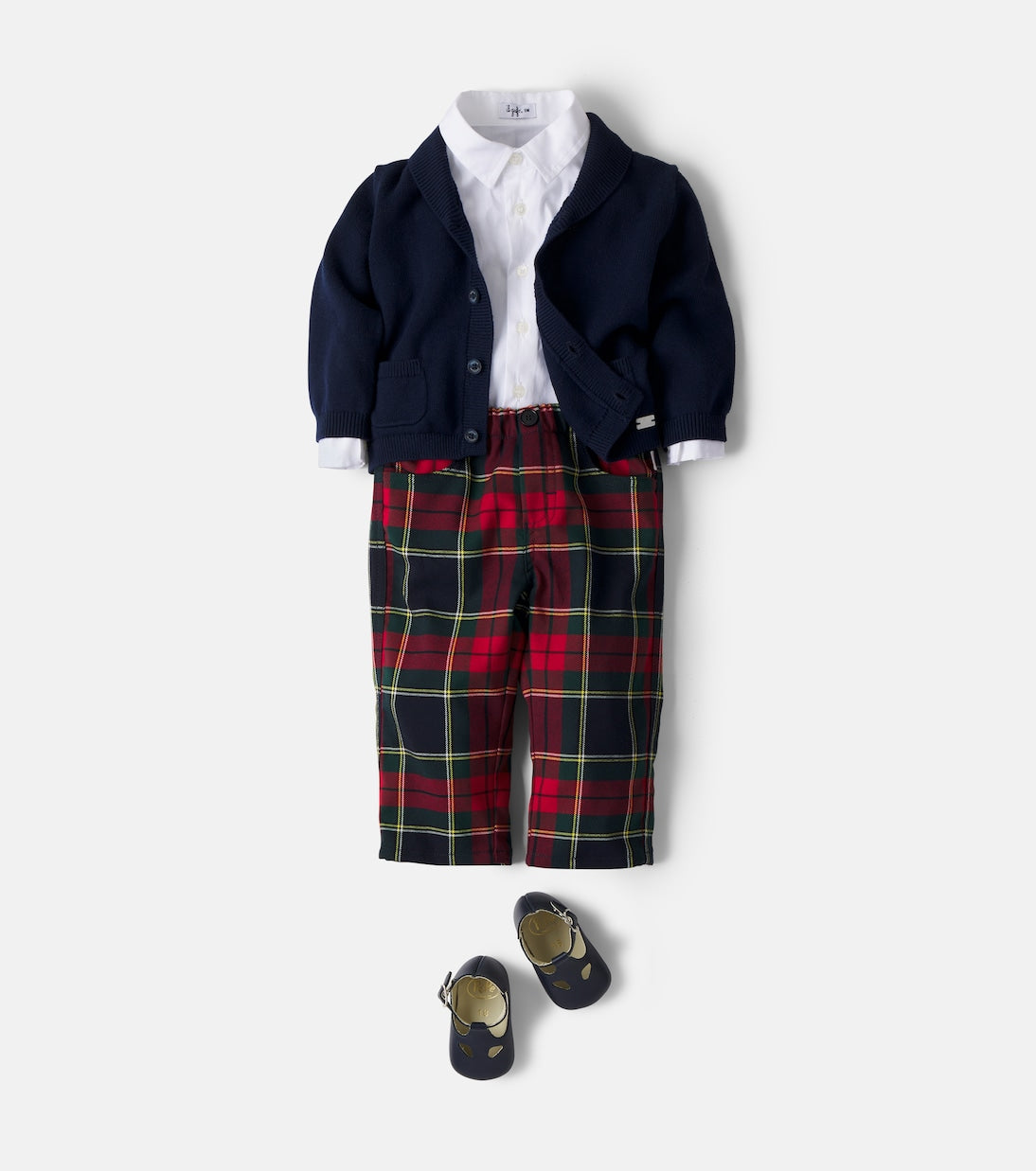 Il Gufo - Baby checked pants