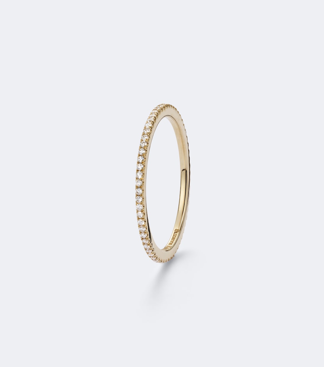 Suzanne Kalan - Mini 18kt gold tech ring jackets with diamonds