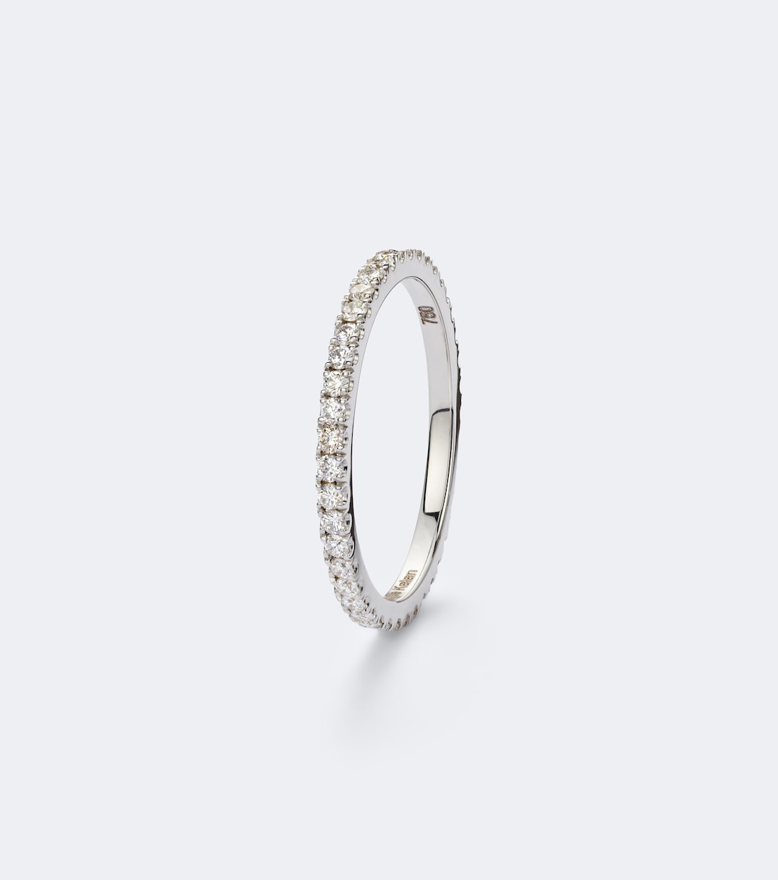 Suzanne Kalan - Midi 18kt white gold tech ring jackets with diamonds