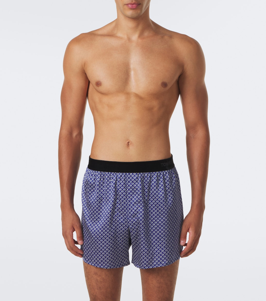 Tom Ford - Printed silk-blend boxers