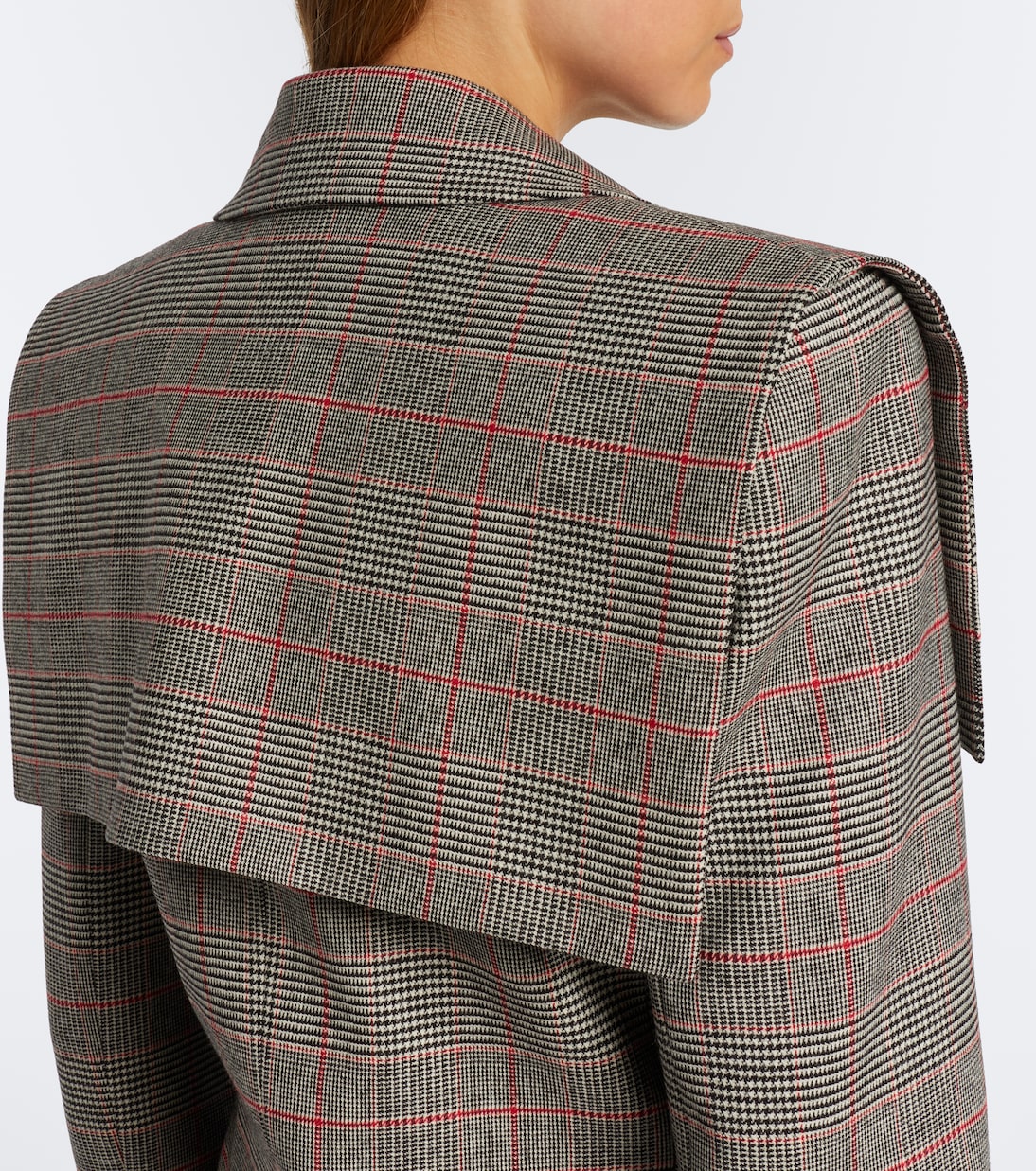 Chloé - Prince of Wales check wool-blend blazer