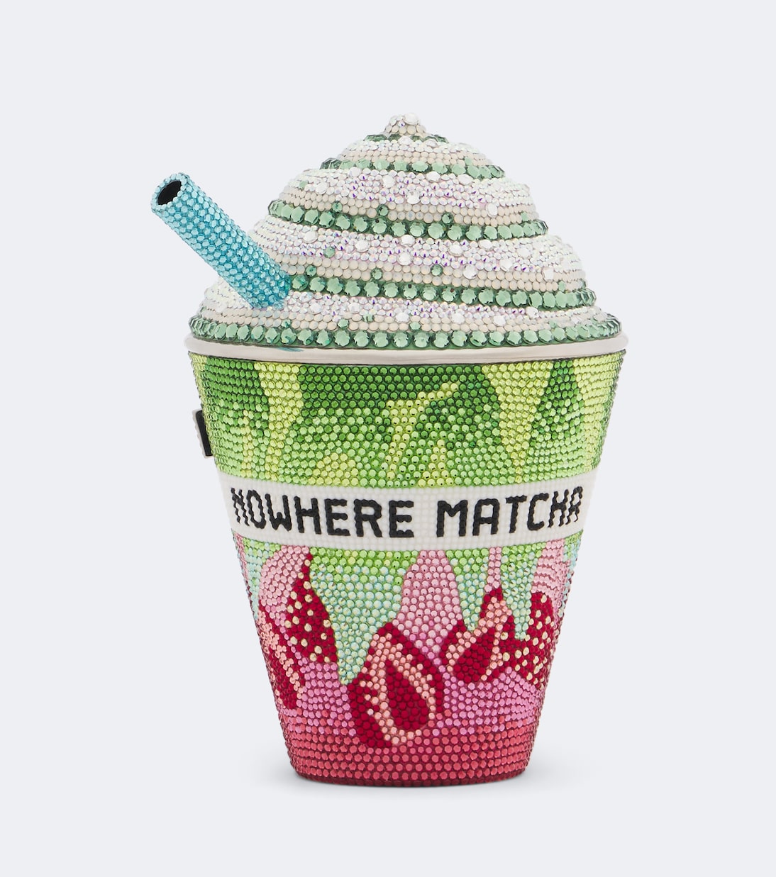 Judith Leiber Couture - Frozen Drink Matcha embellished clutch