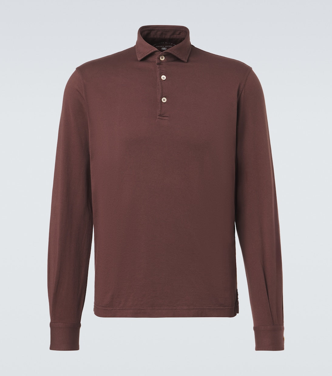 Fedeli - Cotton piqué polo shirt