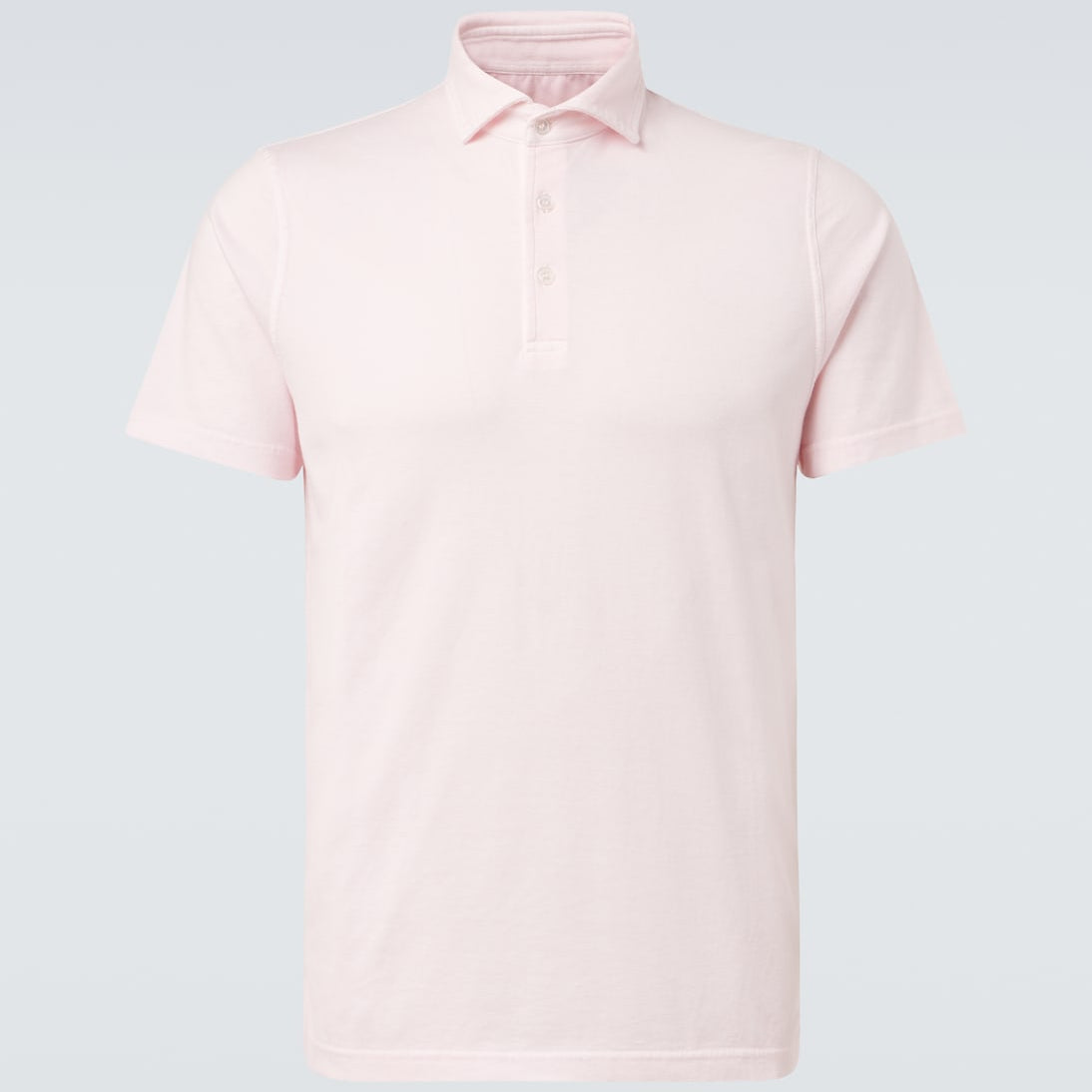 Fedeli - Cotton jersey polo shirt