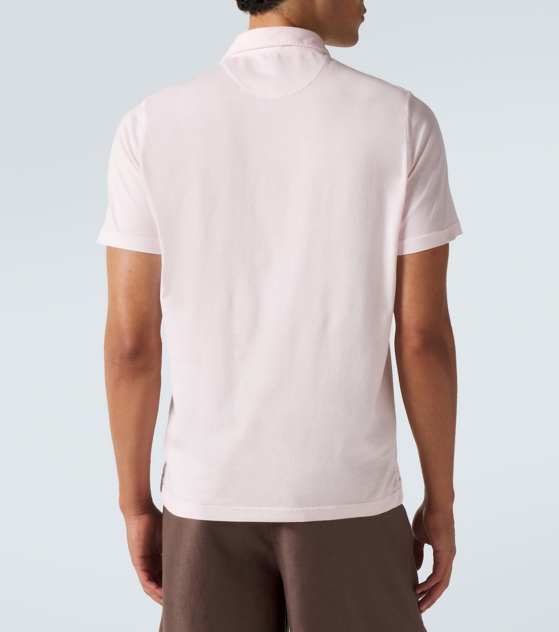 Fedeli - Cotton jersey polo shirt