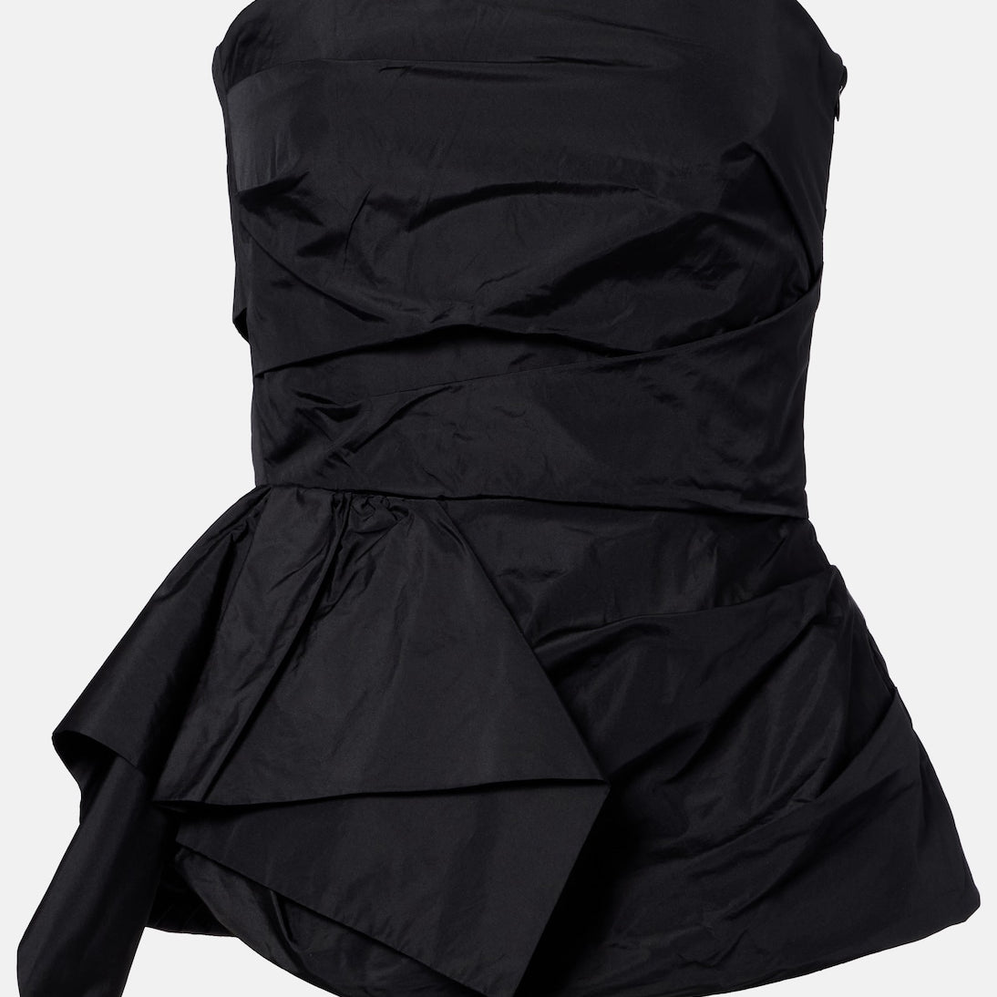 Max Mara - Taffeta corset top