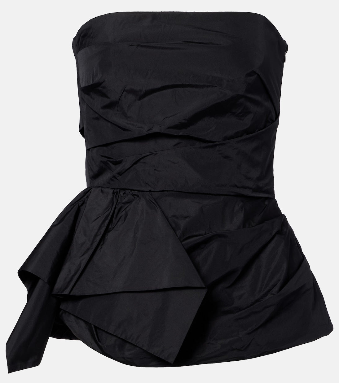 Max Mara - Taffeta corset top