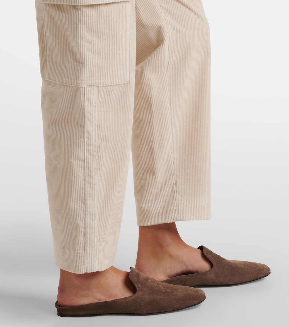 Eleventy - Cotton corduroy tapered pants