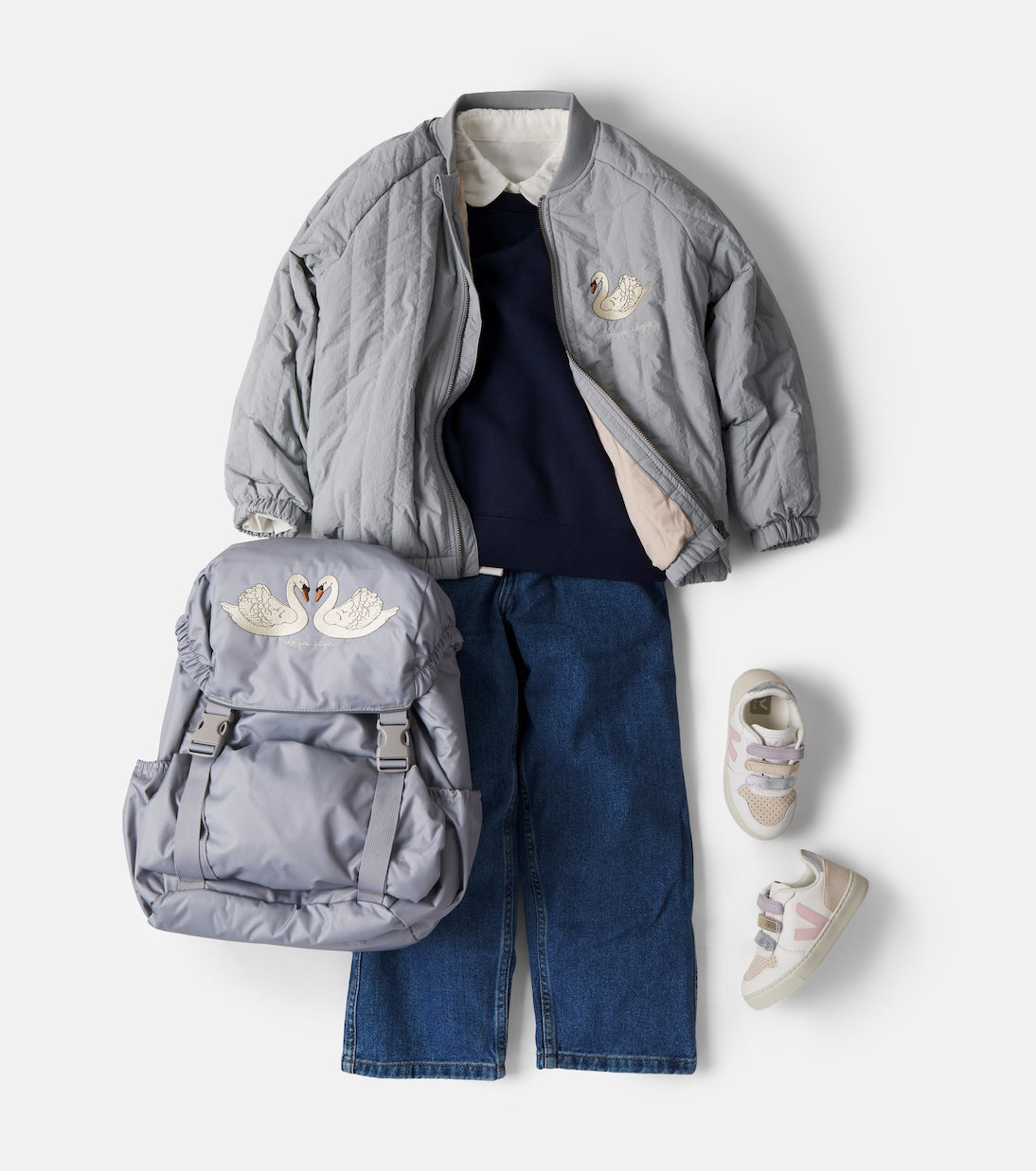 Konges Sløjd - Juno embroidered padded bomber jacket