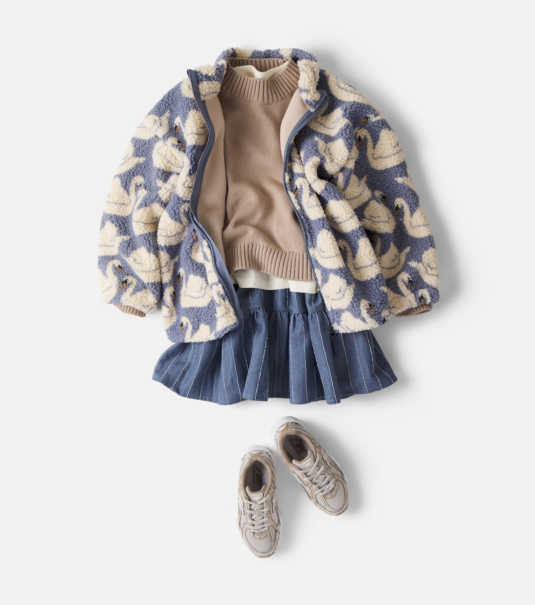 Konges Sløjd - Jody printed teddy jacket