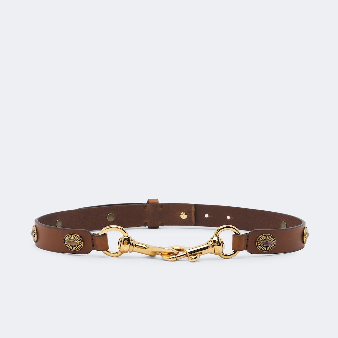 Etro - Studded leather belt