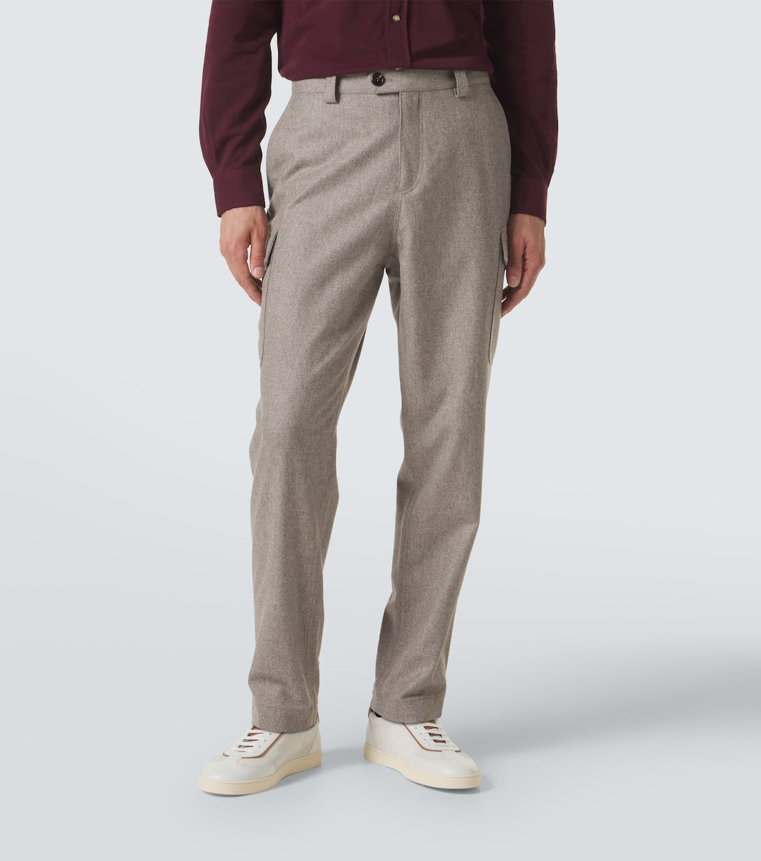 Brunello Cucinelli - Wool tapered pants