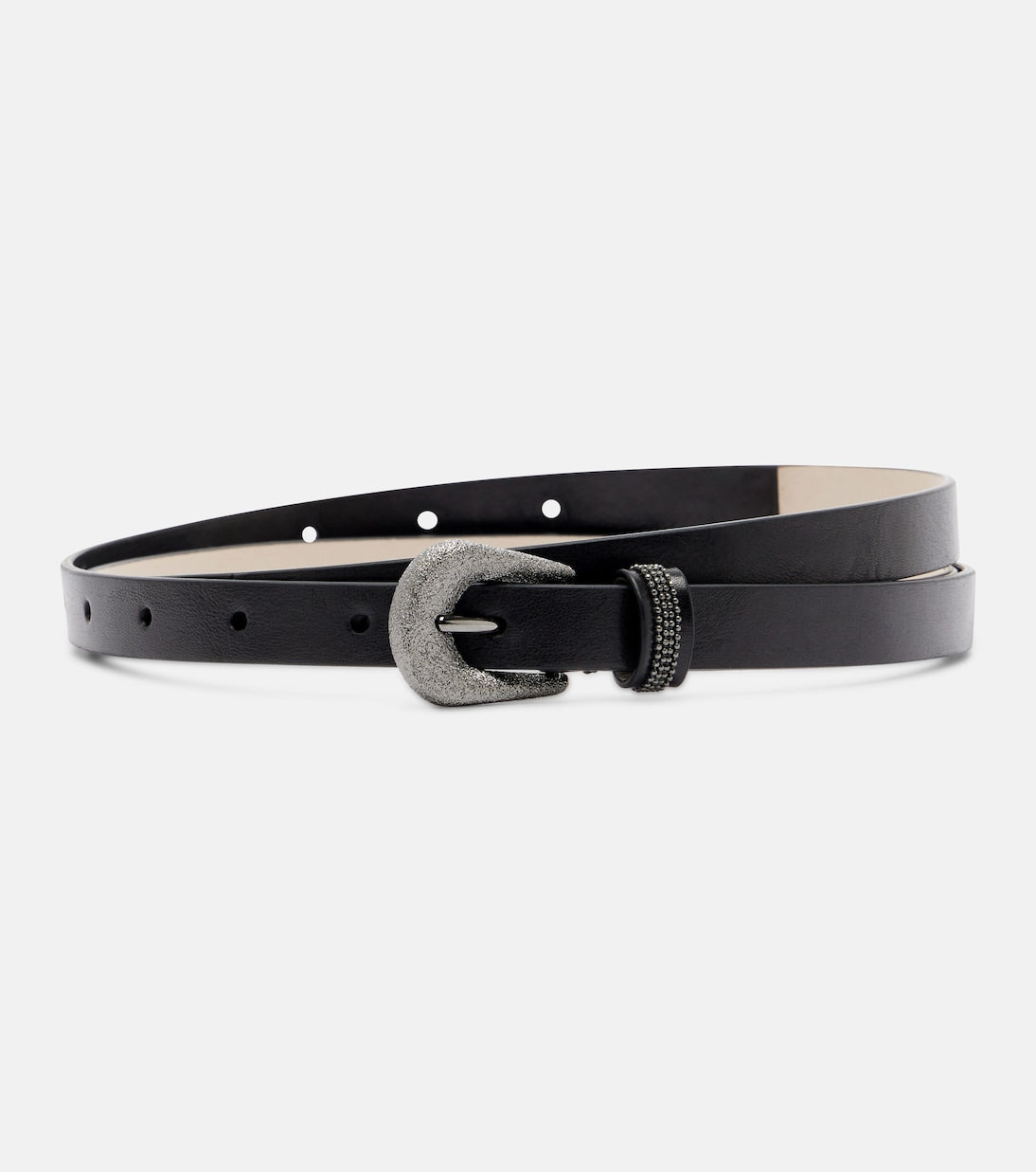 Brunello Cucinelli - Monili leather belt