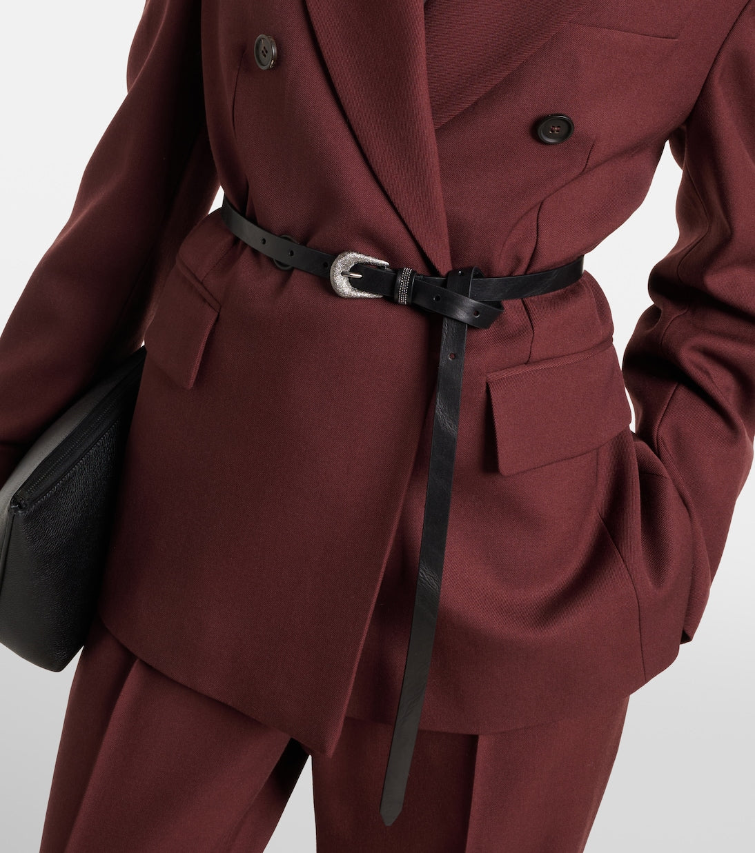 Brunello Cucinelli - Monili leather belt