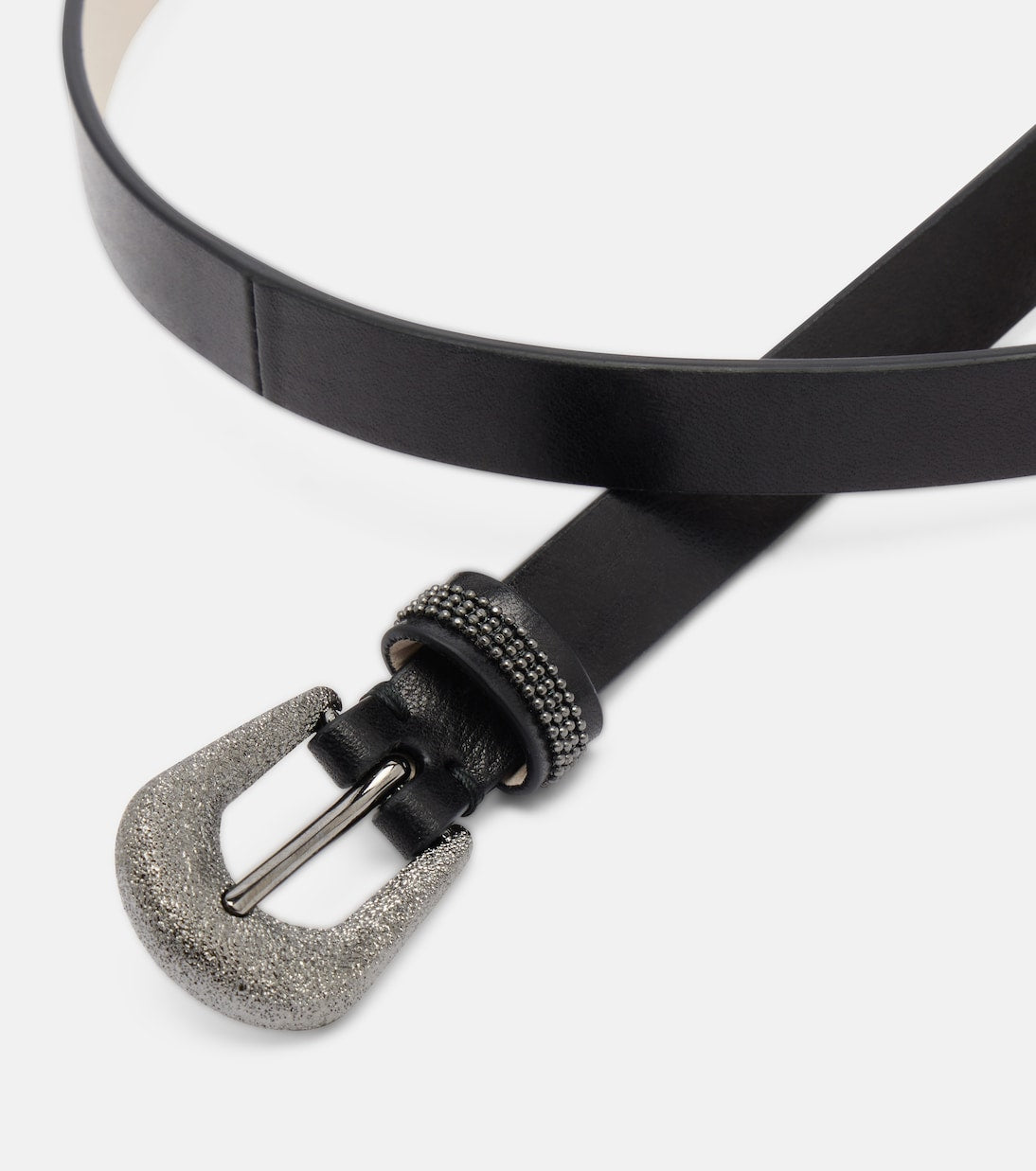 Brunello Cucinelli - Monili leather belt