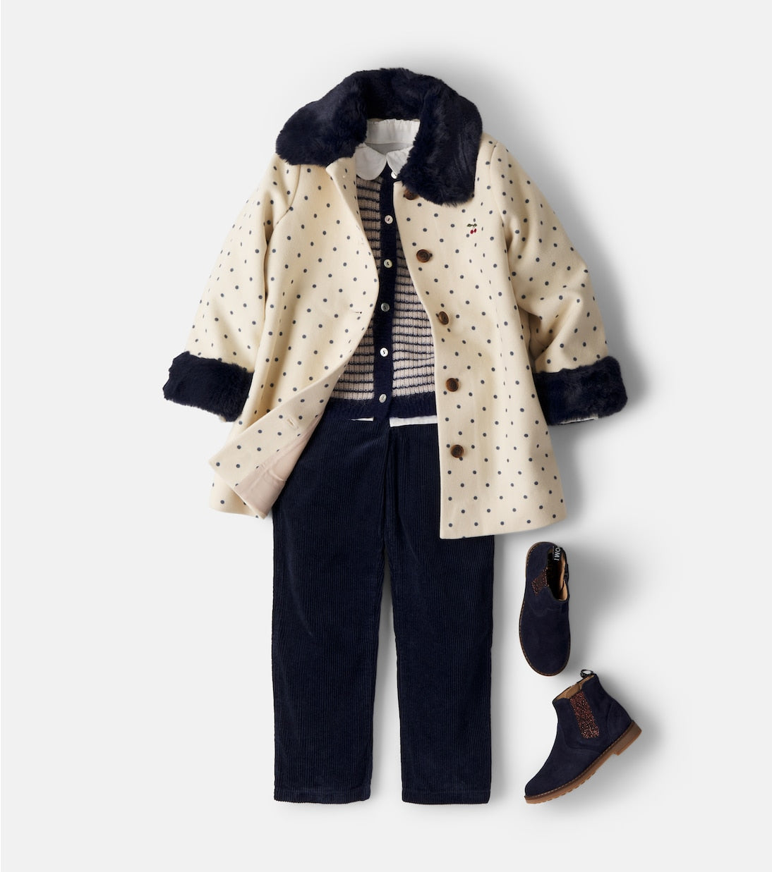 Konges Sløjd - Porsia polka-dot coat