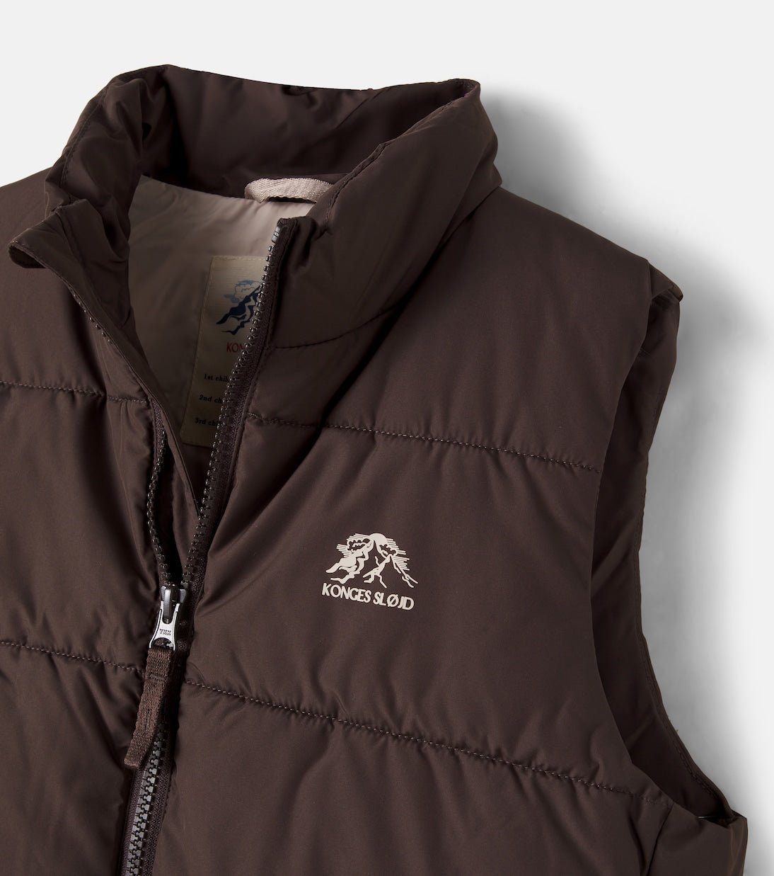 Konges Sløjd - Alpi logo puffer vest