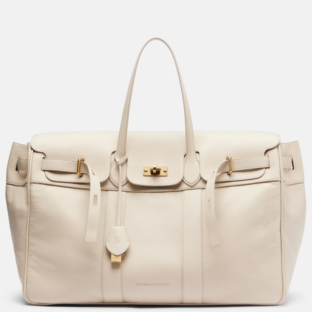 Brunello Cucinelli - Large leather tote bag