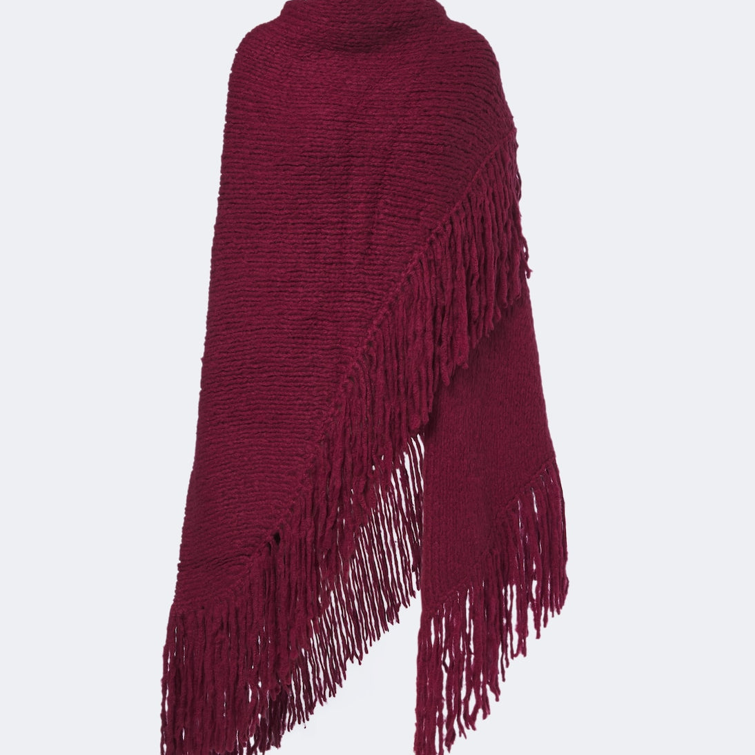 Gabriela Hearst - Lauren fringed knitted cashmere shawl