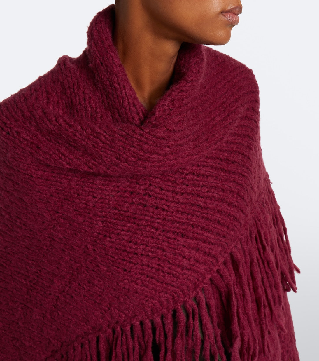 Gabriela Hearst - Lauren fringed knitted cashmere shawl