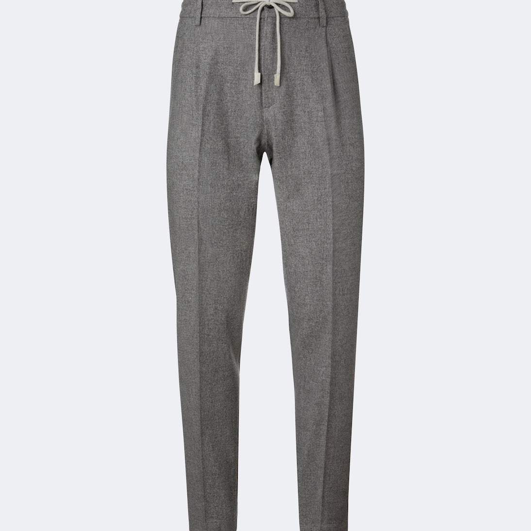 Eleventy - Wool, cotton, and cashmere straight pants