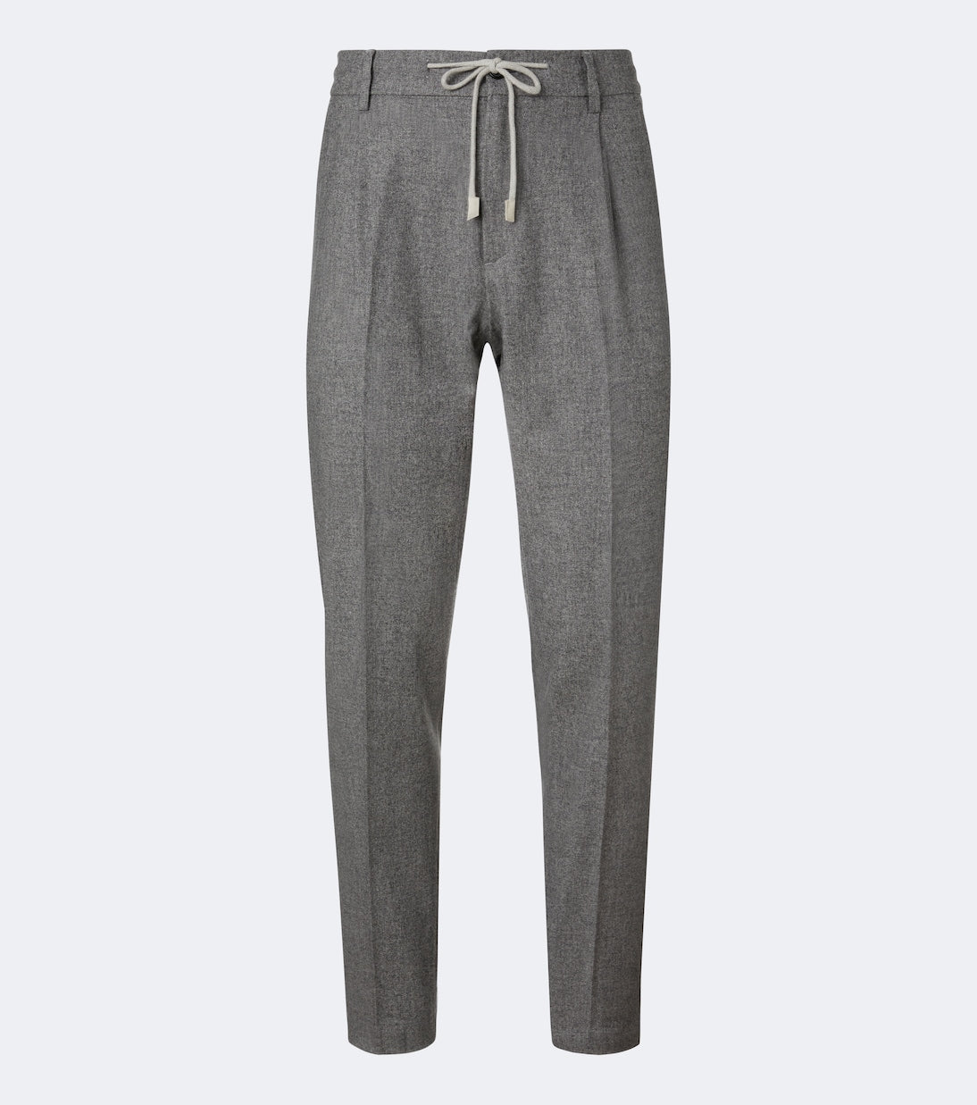 Eleventy - Wool, cotton, and cashmere straight pants