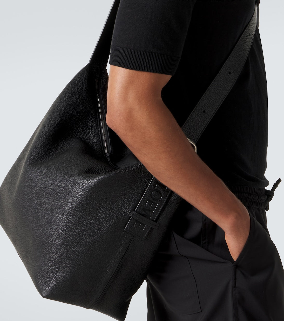 Loewe - Loop Large leather shoulder bag